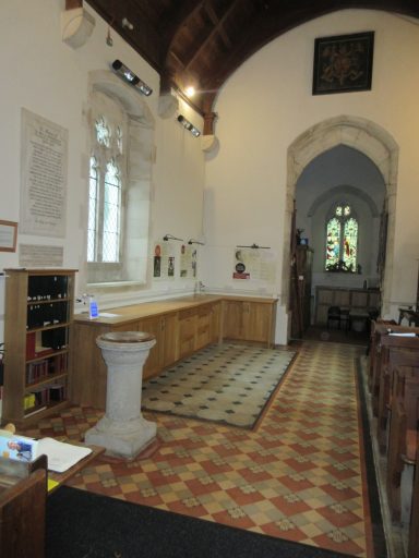 Recently complete re-ordering works at Owermoigne in Dorset.